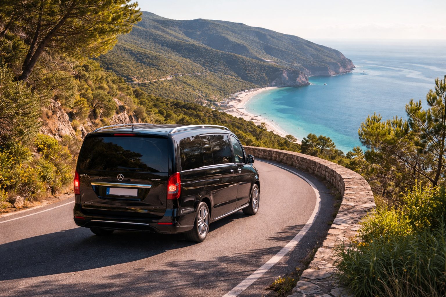 Luxury chauffeur service in Portugal